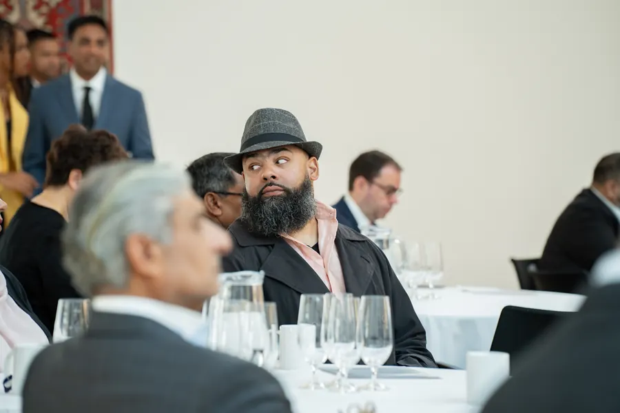 Delegates following the forum programme