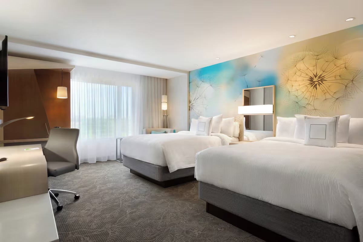 Courtyard by Marriott room