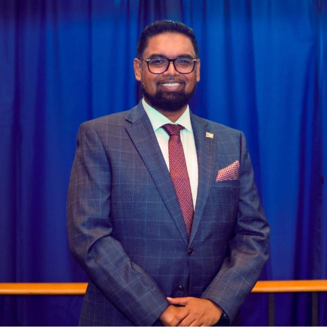 H.E. Dr. Mohamed Irfaan Ali